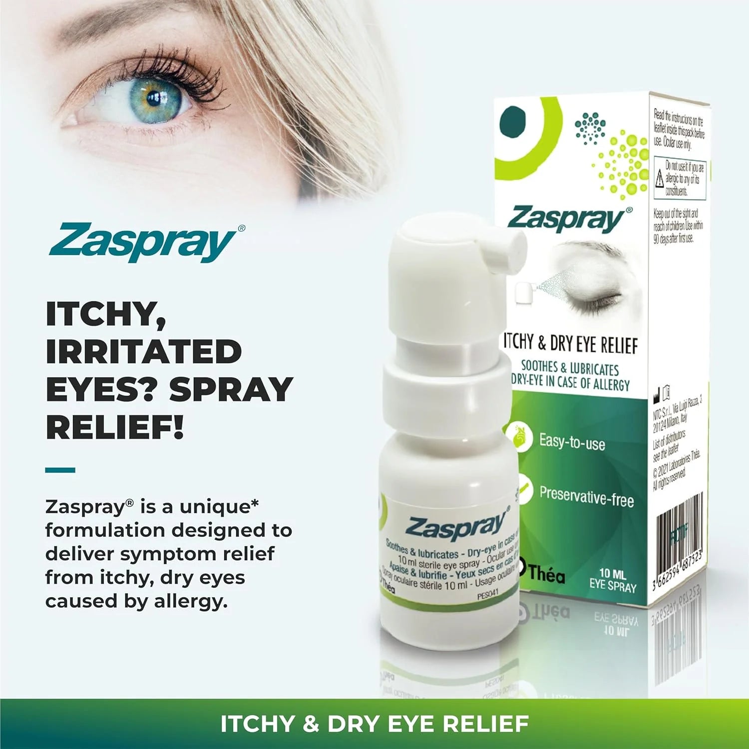Zaspray® 3-in-1 solution
