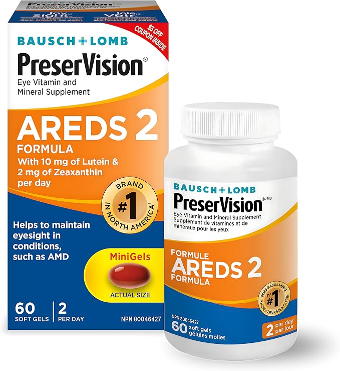 PreserVision AREDS 2 Eye Vitamin & Mineral Supplement
