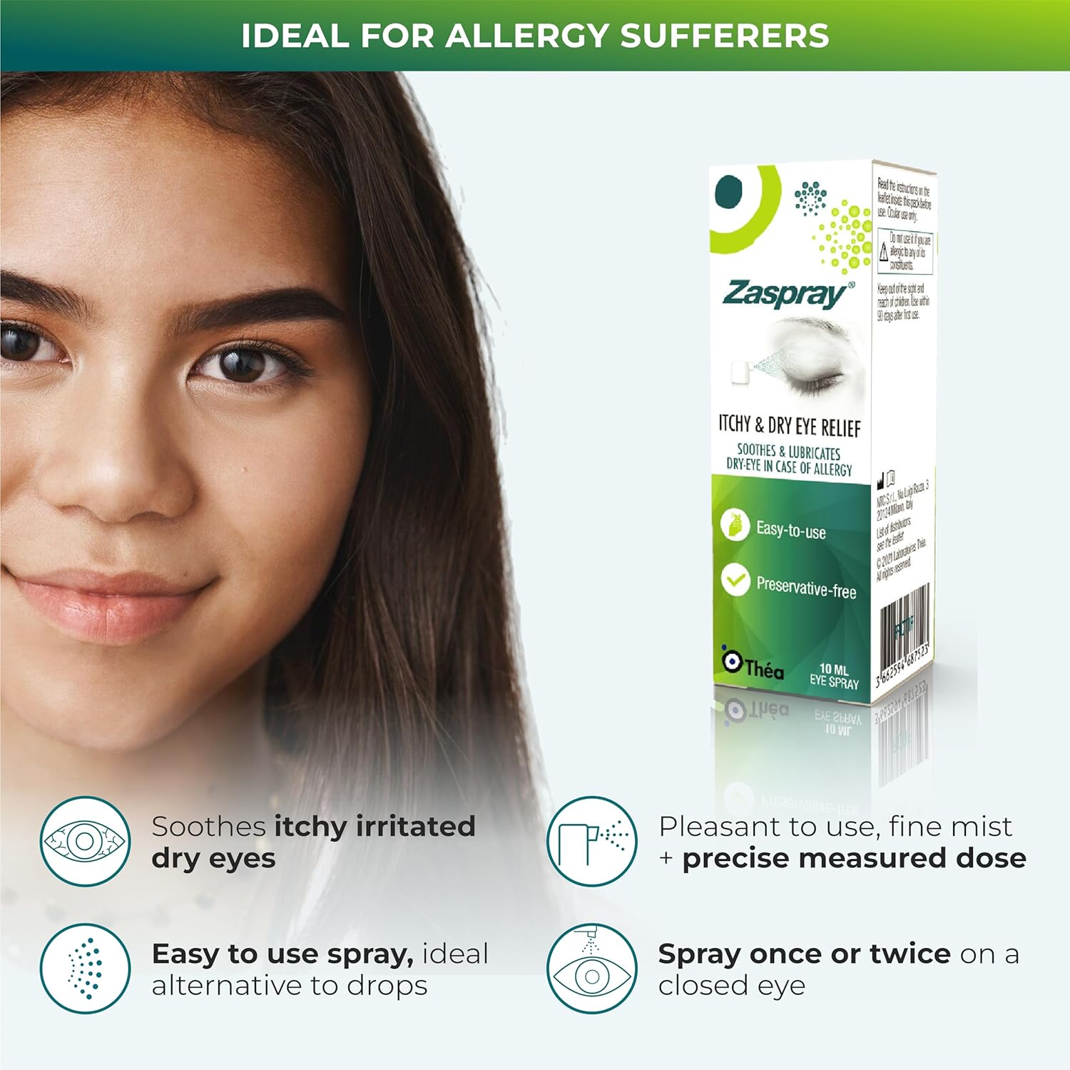 Zaspray® 3-in-1 solution