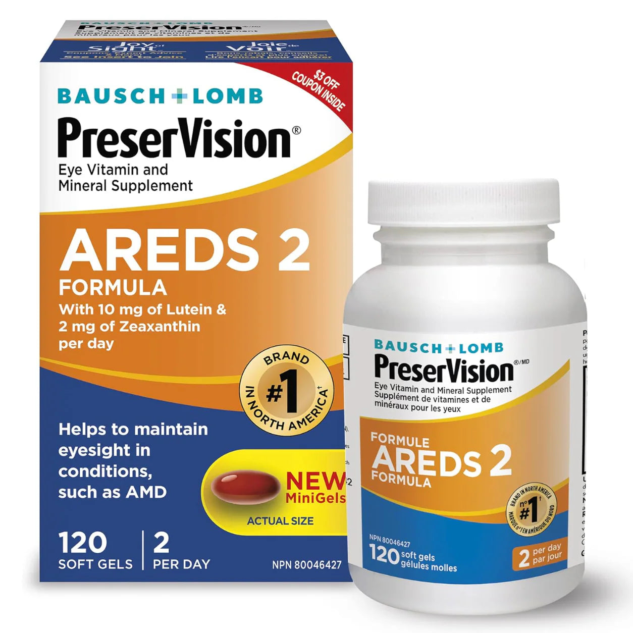 PreserVision AREDS 2 Eye Vitamin & Mineral Supplement