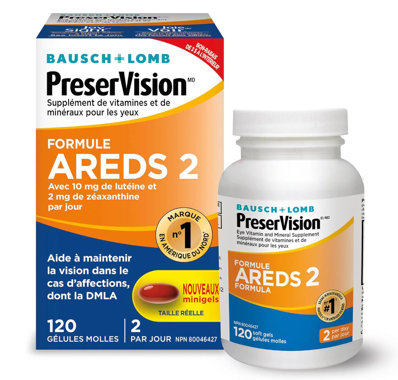 PreserVision AREDS 2 Eye Vitamin & Mineral Supplement